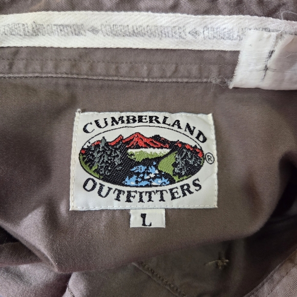 Cumberland Outfitter's Stylish Men's Button Down Shirt Size L - Picture 9 of 9
